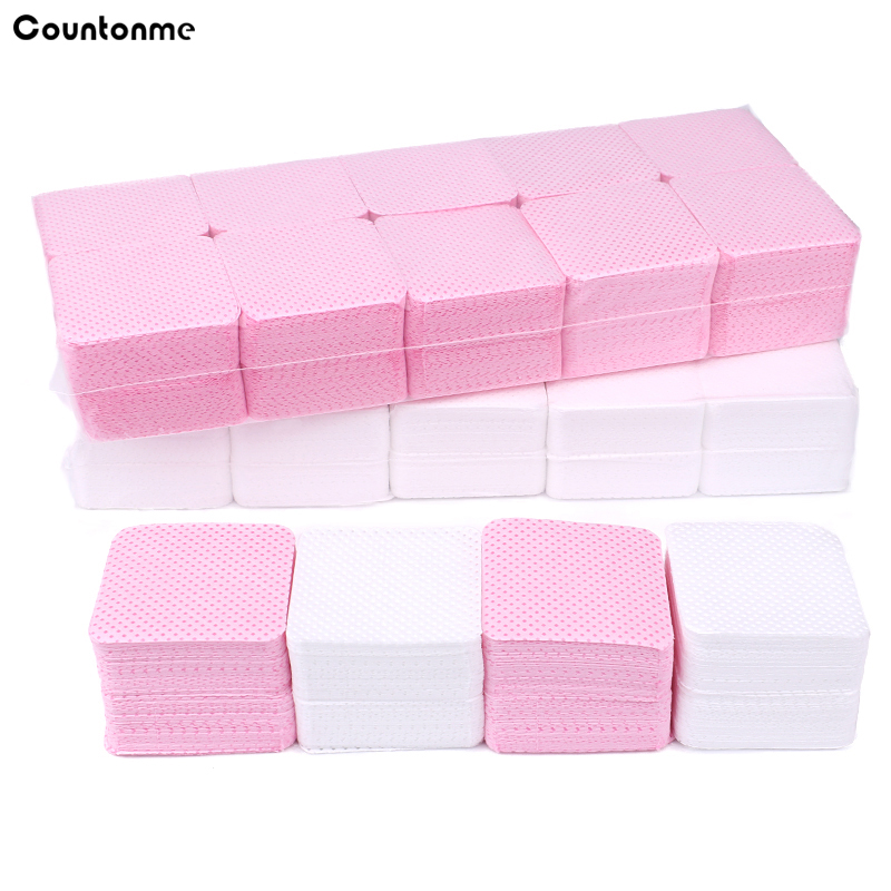 Nail Art Pink - 1000 pezzi di cotone per rimuovere