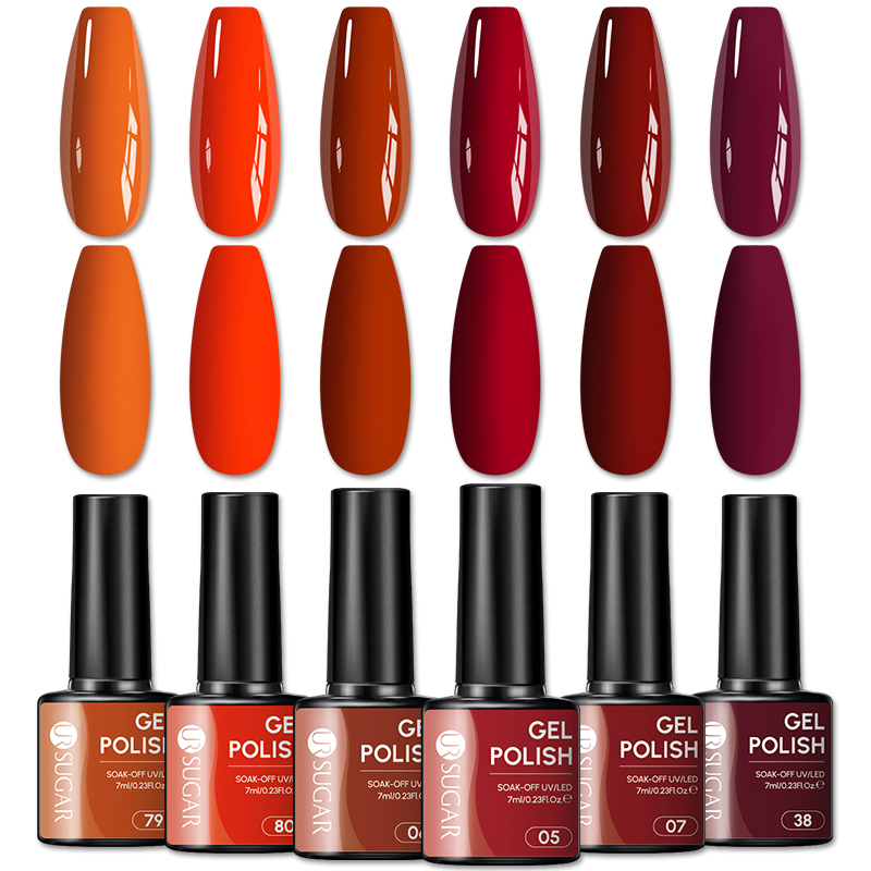 Nail Art Orange - UR SUGAR Set di Smalti Gel