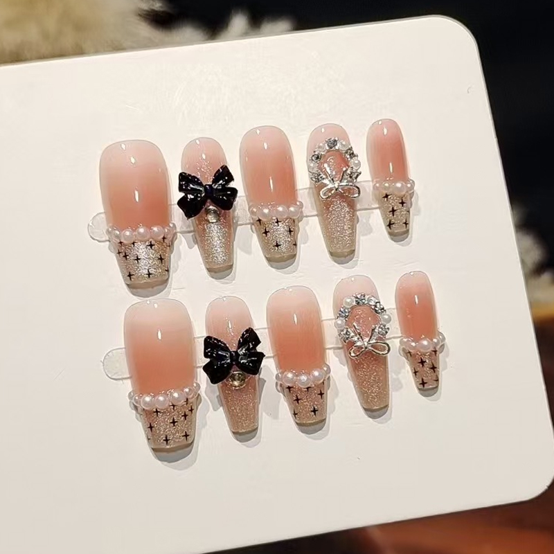 Nail Art Press On - 10 Pezzi Unghie Finte Press-on Stile