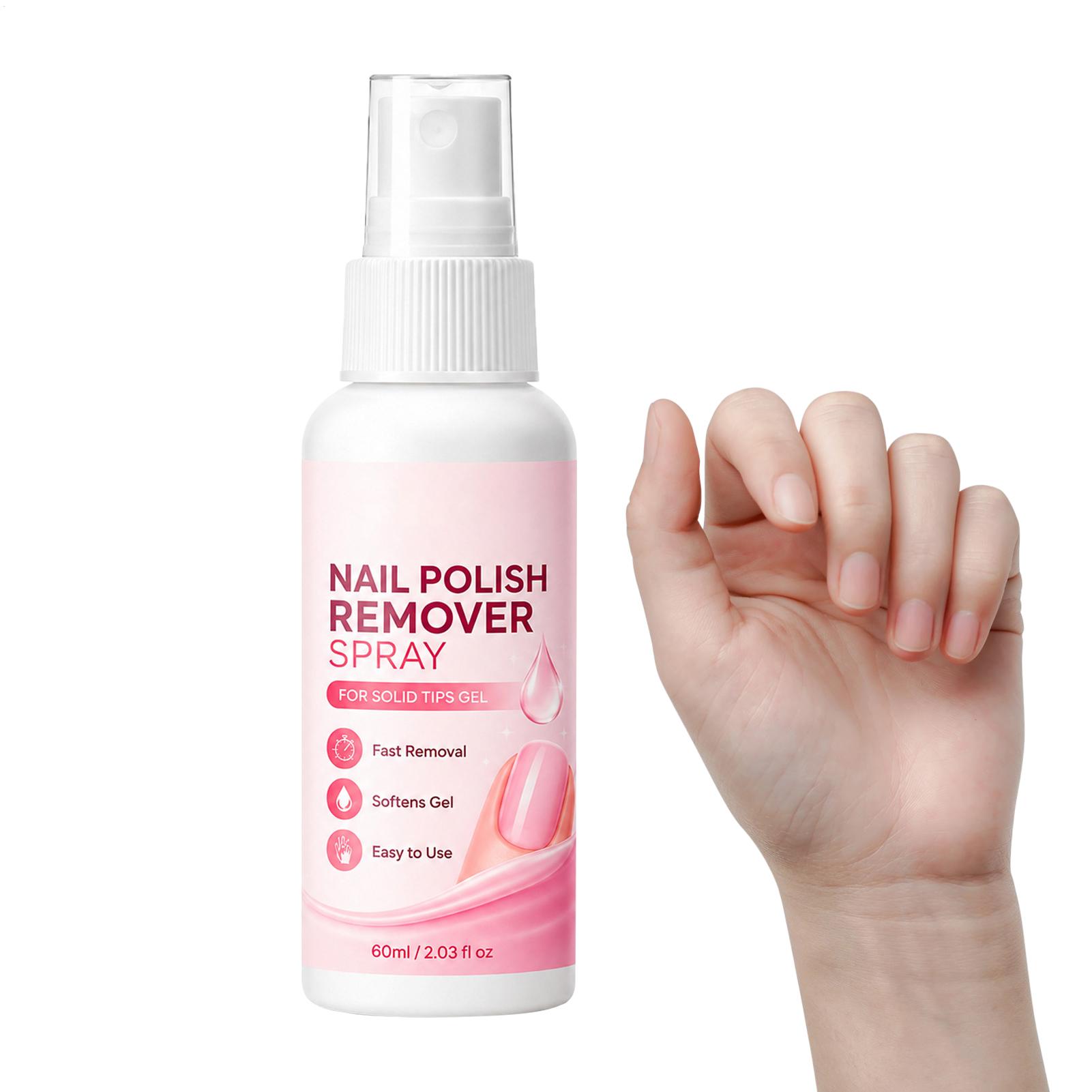 Nail Art Press On - Spray Rimuovi Unghie 60ml per Unghie