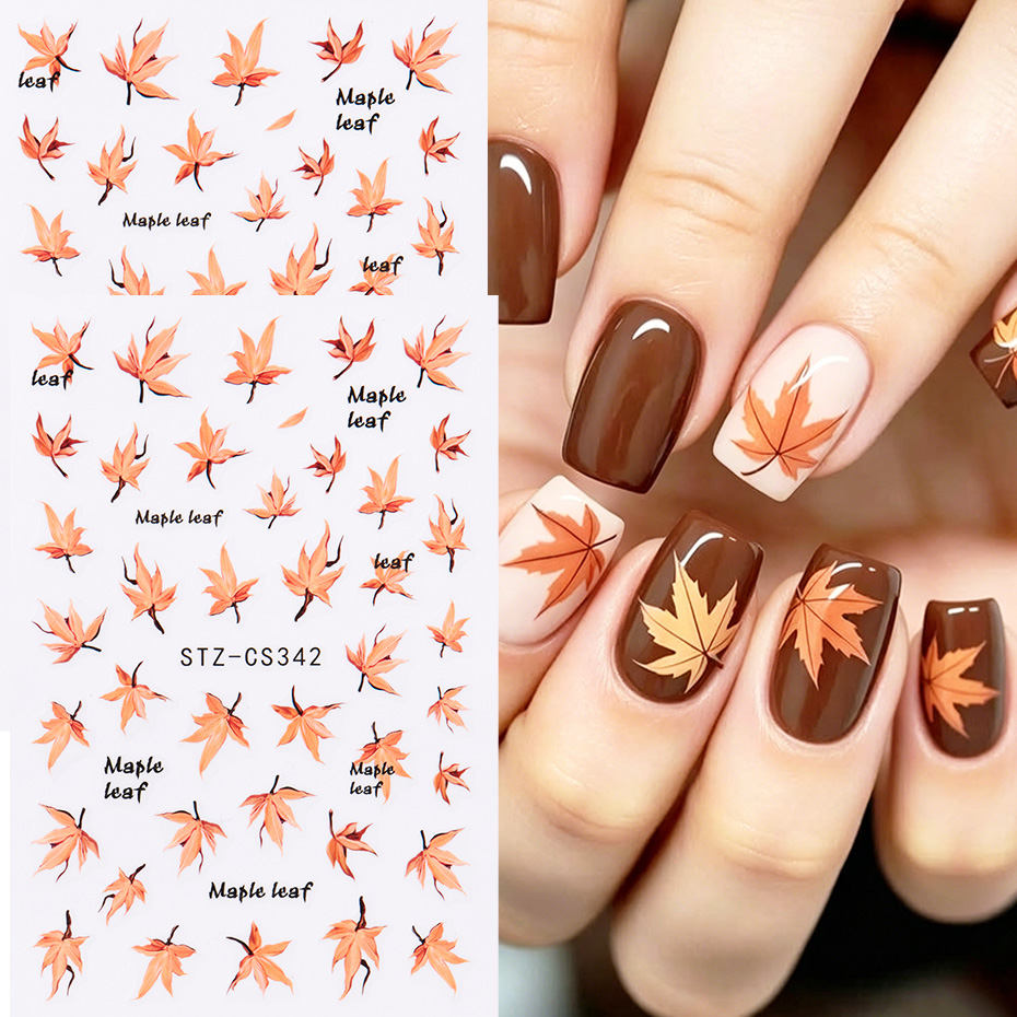 2 Pezzi Adesivi per Unghie con - Nail Art Orange recensione e prezzo