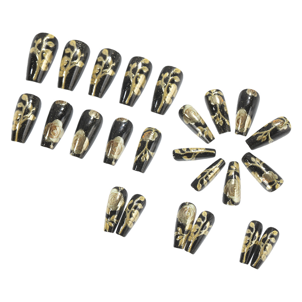 Unghie finte 3D per donne raga - Nail Art Press On recensione e prezzo