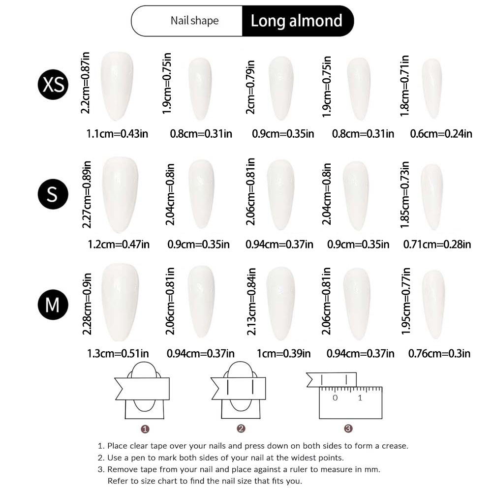 10 pezzi di unghie finte a pre - Nail Art Press On recensione e prezzo