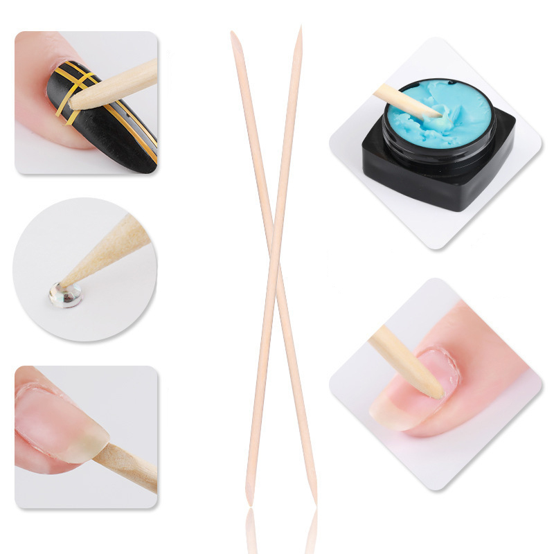 50/100 Pz/lotto Bastone di Leg - Nail Art Orange recensione e prezzo