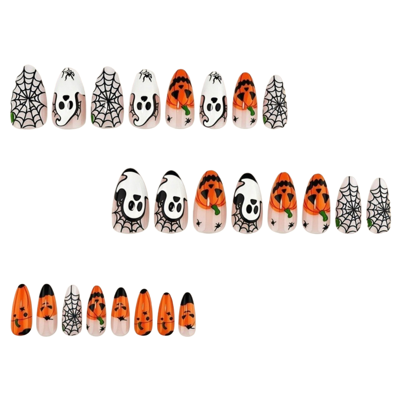 24 pezzi di unghie finte per H - Nail Art Press On recensione e prezzo
