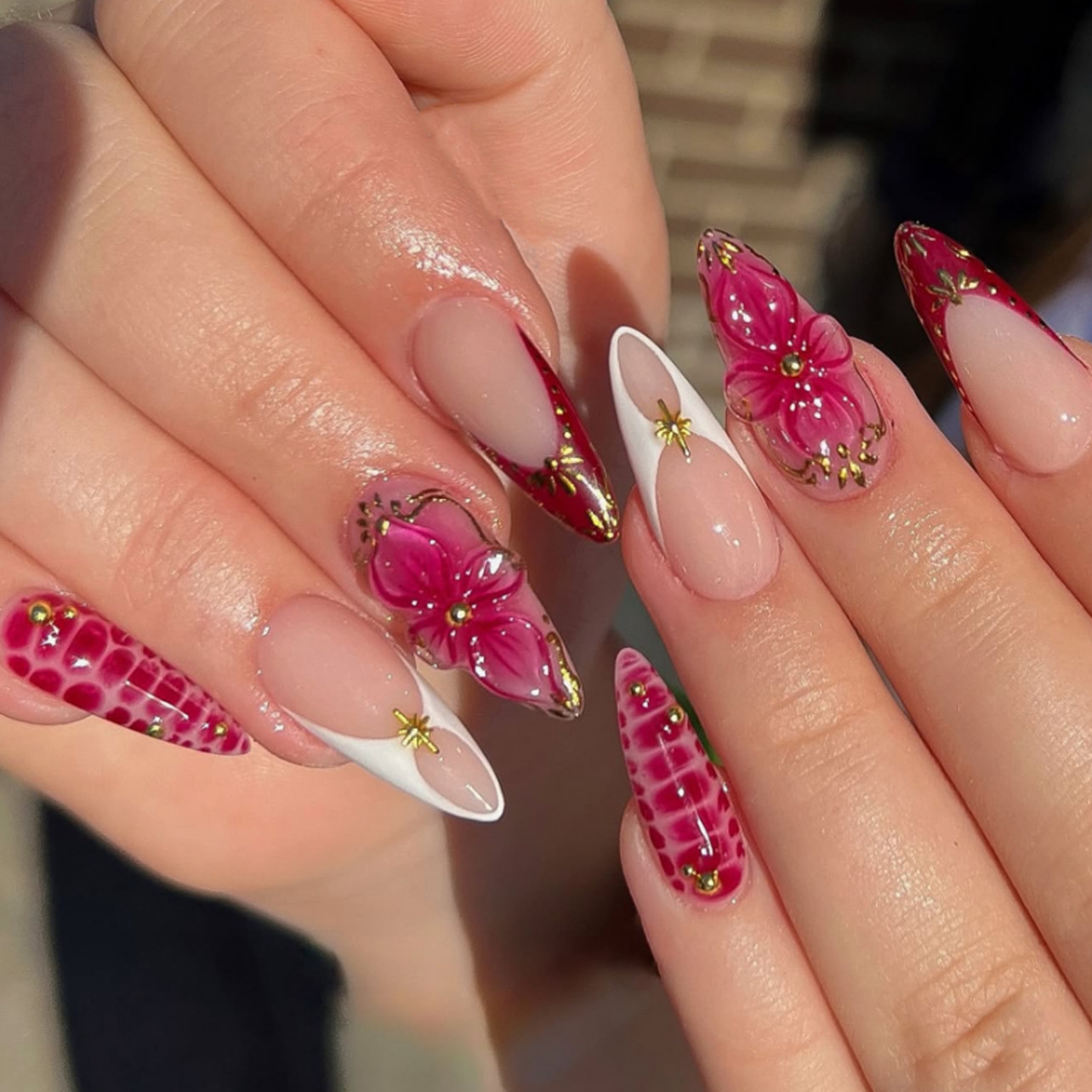 Set di 24 Unghie Finte a Mando - Nail Art Press On recensione e prezzo
