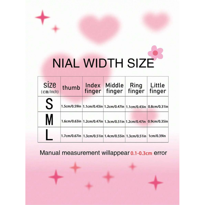 10 pezzi di unghie finte rosa  - Nail Art Pink recensione e prezzo