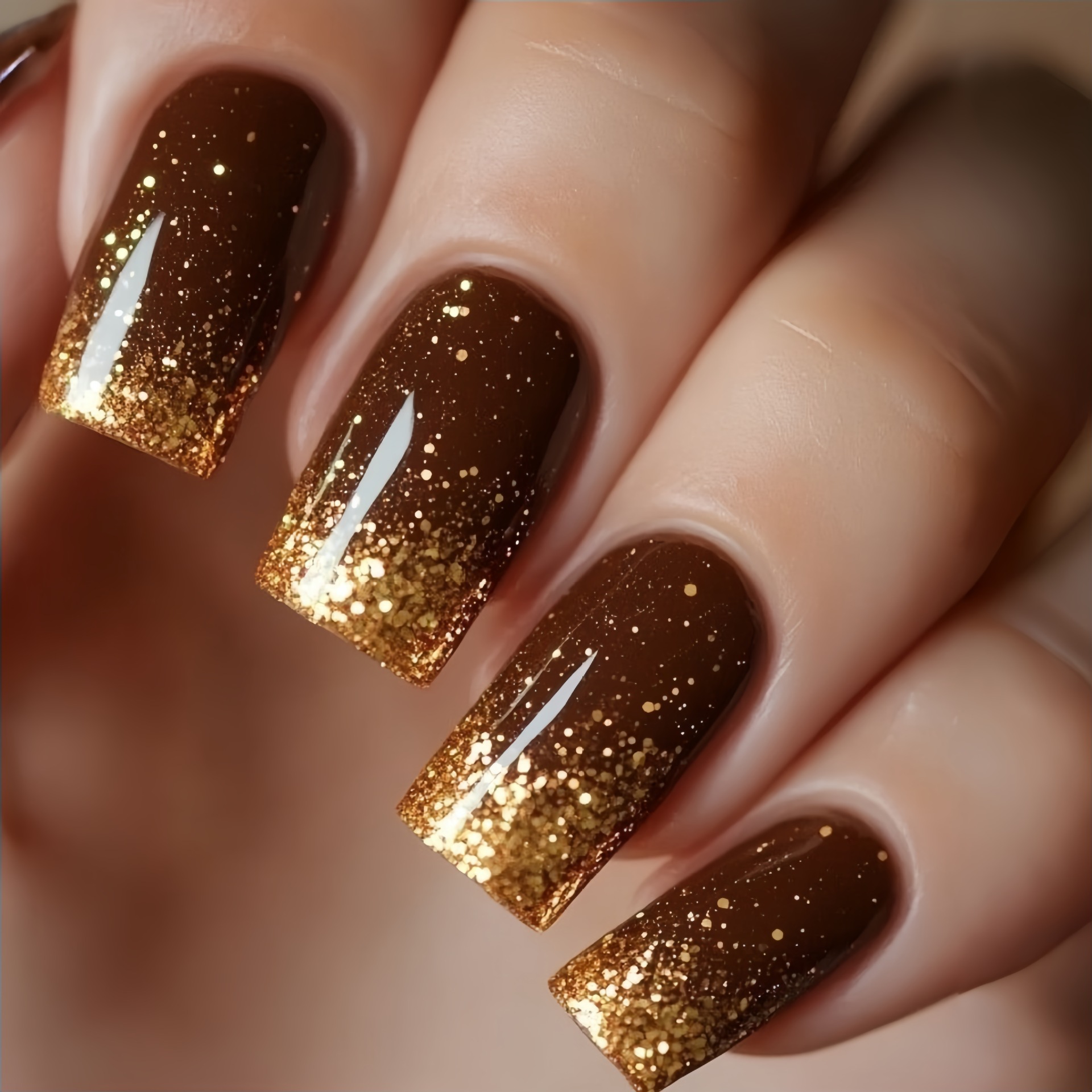 Unghie finte corte medie Sfuma - Nail Art Press On recensione e prezzo