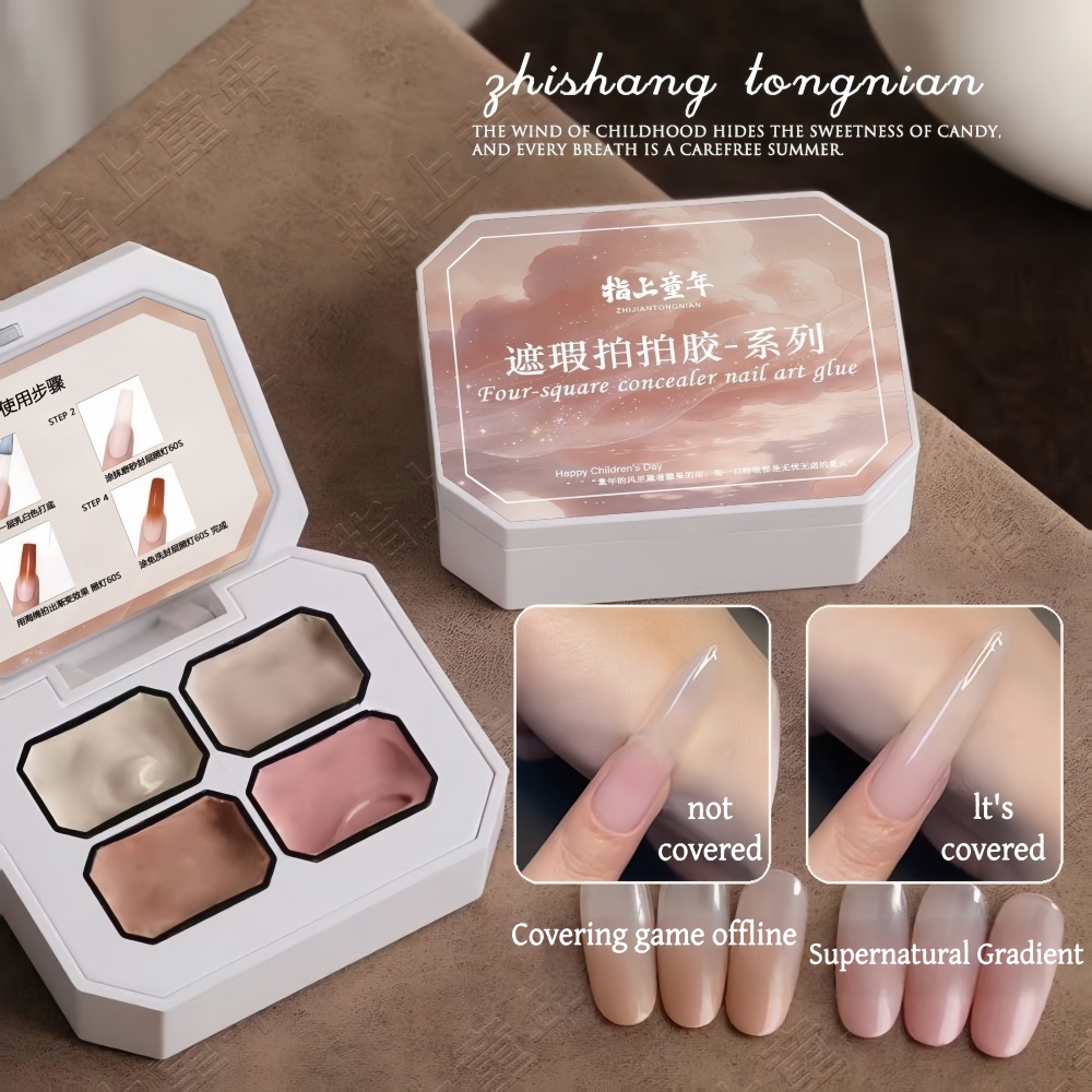Gel per Unghie Sfumato in 4 Co - Nail Art Pink recensione e prezzo