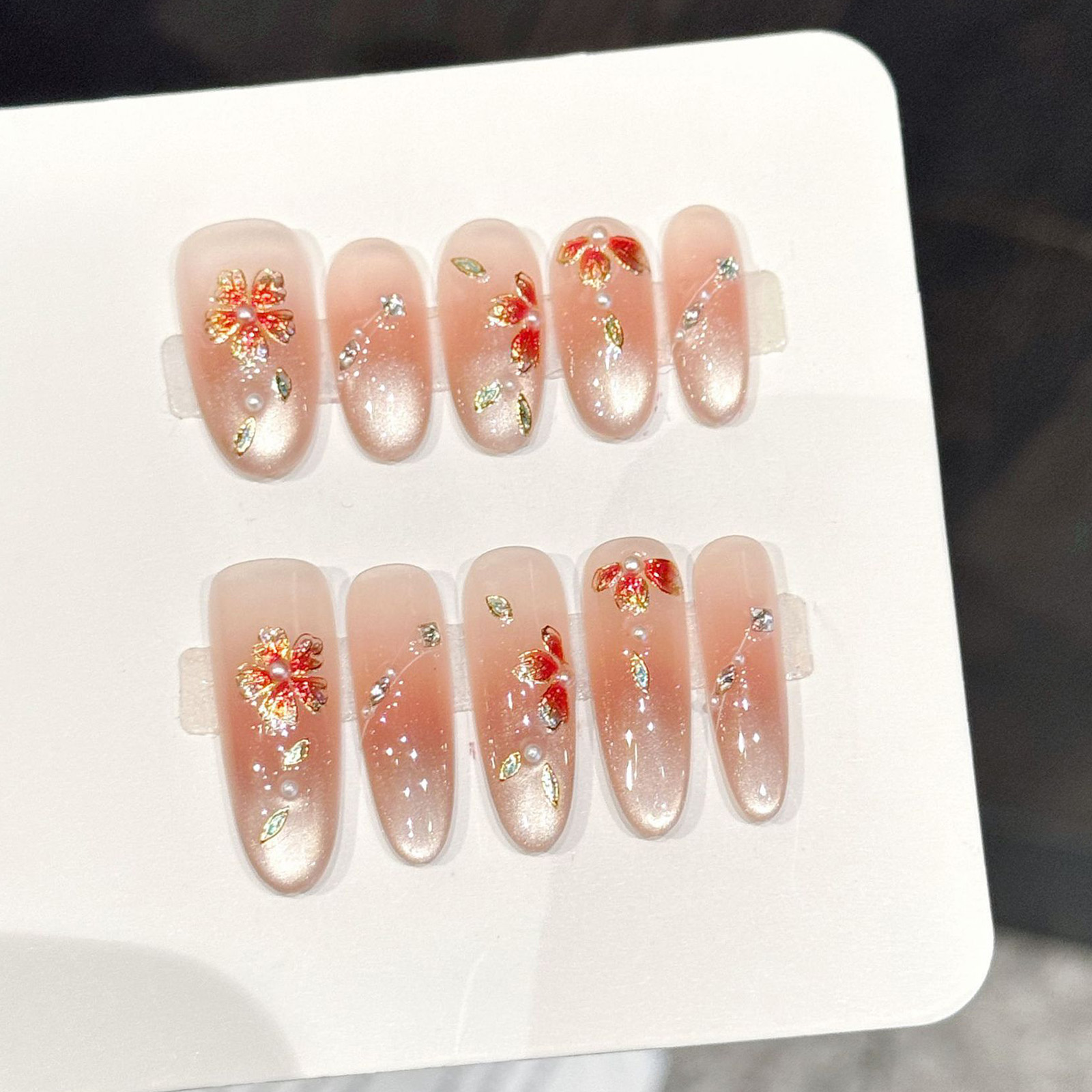 10 pezzi di unghie finte fatte - Nail Art Pink recensione e prezzo